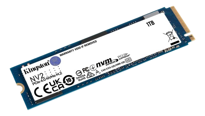 Almacenamiento SSD Kingston Nv2 1tb M.2 NVMe 4.0